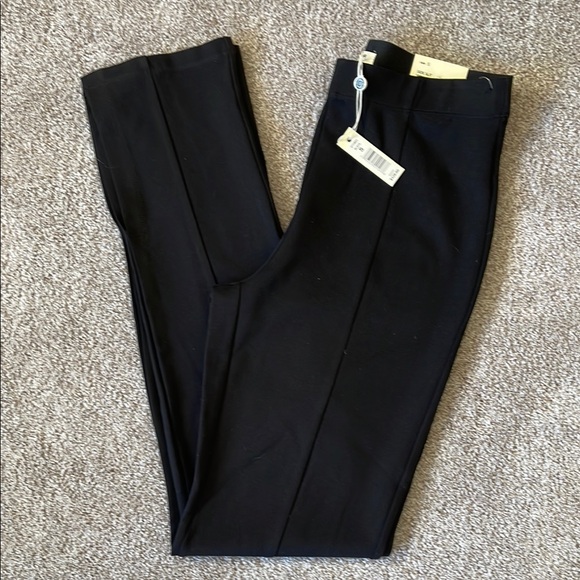Max Studio Women's Side Slit High Rise Full Length Skinny Trousers Sz S - Picture 1 of 12